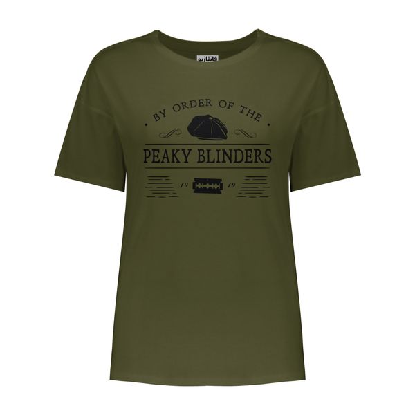 تی شرت آستین کوتاه زنانه فانتازیو مدل 246 طرح Peaky Blinders کد SPK002