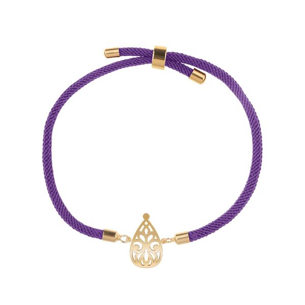 دستبند طلا 18 عیار زنانه مدوپد مدل اسلیمی کد D26-10644