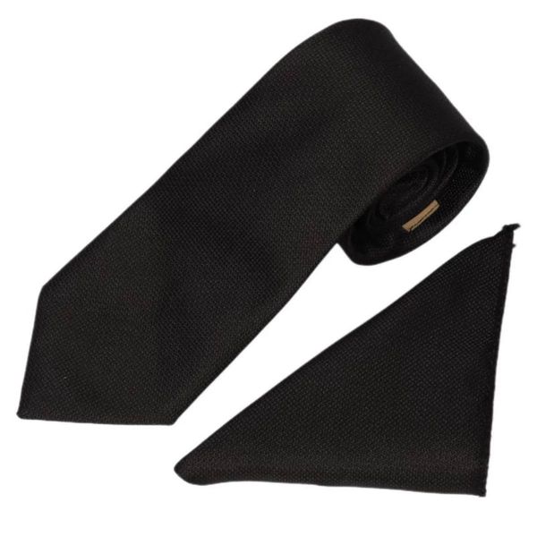 ست کراوات و دستمال جیب مردانه نسن مدل SH3