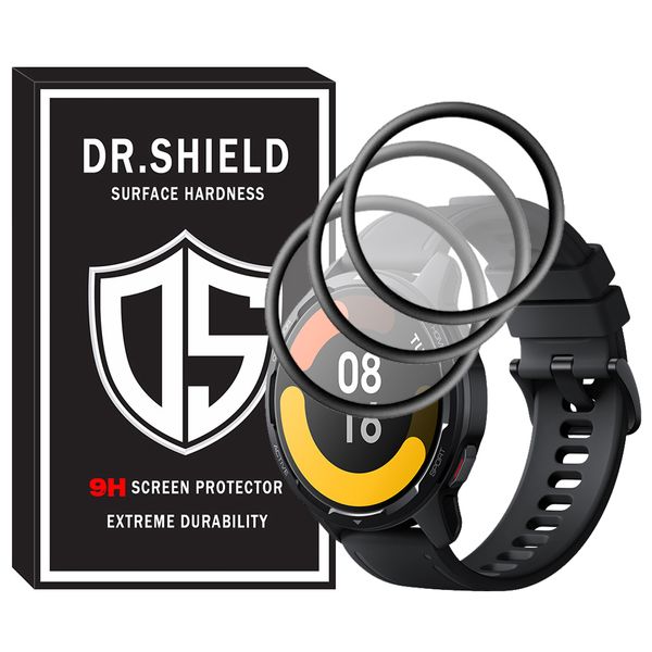 محافظ صفحه نمایش دکترشیلد مدل DR-PM مناسب برای ساعت هوشمند شیائومی Watch S1 active بسته سه عددی