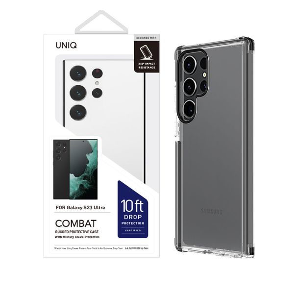 کاور یونیک مدل Combat مناسب برای گوشی موبایل سامسونگ Galaxy S23 Ultra