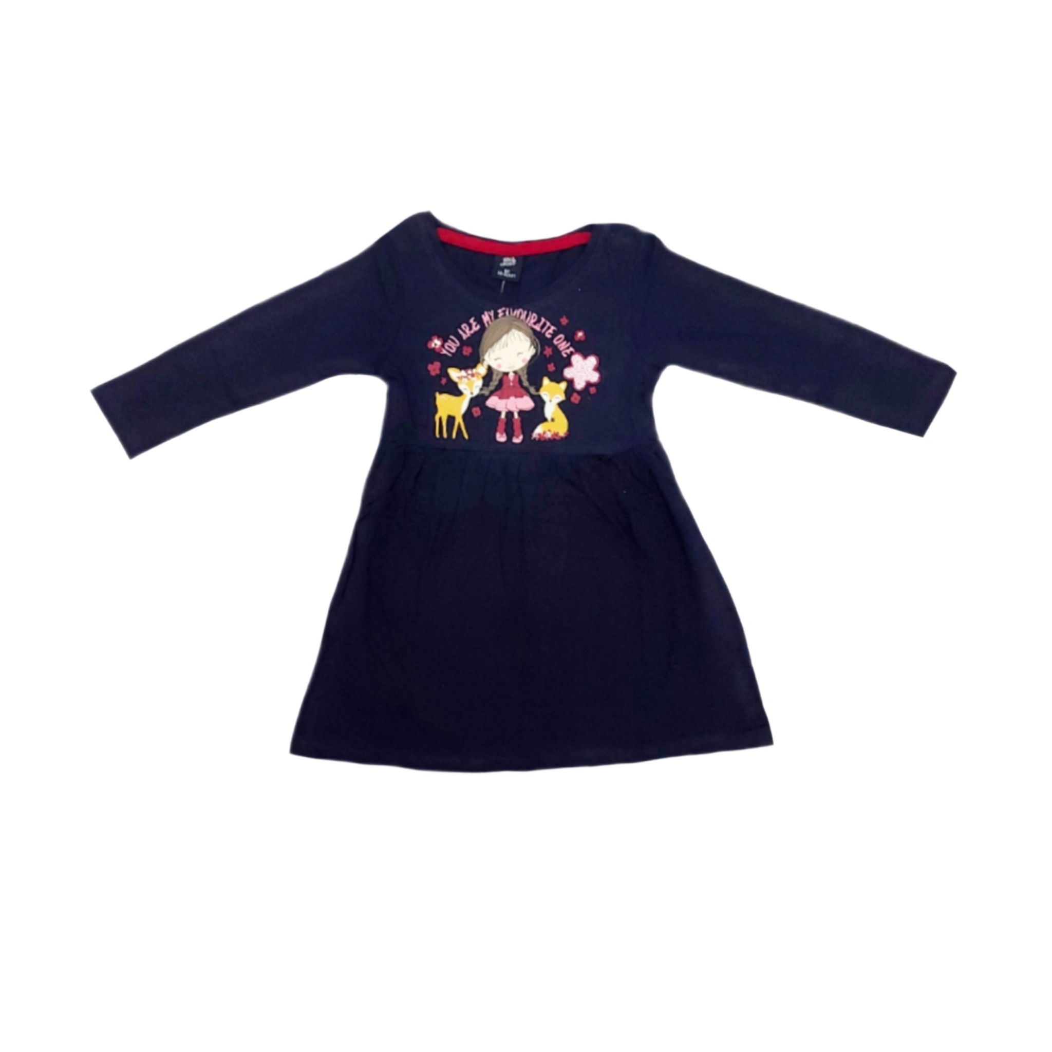پیراهن دخترانه کیکی اند کوکو مدل عروسکی کد 0271