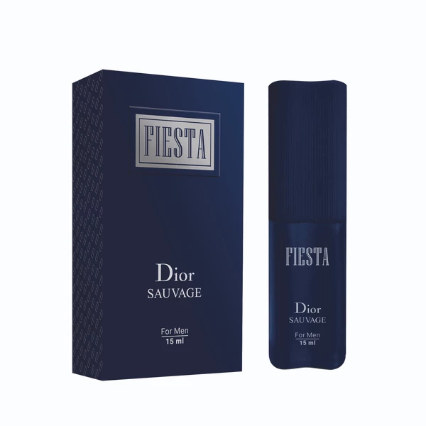 عطر جیبی مردانه فیستا مدل Dior Sauvage حجم 15 میلی لیتر