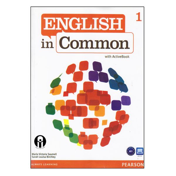 کتاب english in common 1 a1 اثر جمعی از نویسندگان انتشارات هدف نوین