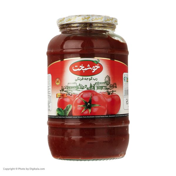 رب گوجه فرنگی خوشبخت - 1.5 کیلوگرم