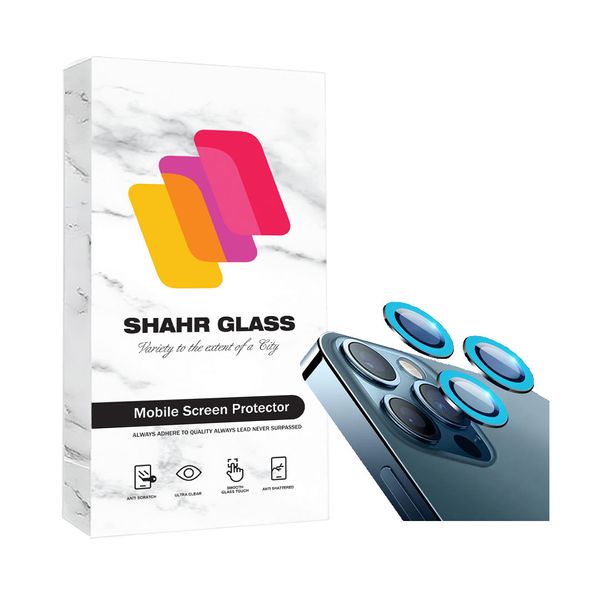 محافظ لنز دوربین شهر گلس مدل SHABRANGS مناسب برای گوشی موبایل اپل iPhone 12 Pro max