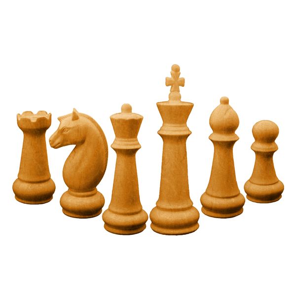 مجسمه جهان آرا مدل مهره شطرنج کد 157 مجموعه شش عددی