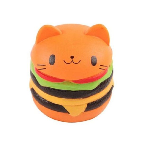 اسکوییشی مدل همبرگر گربه