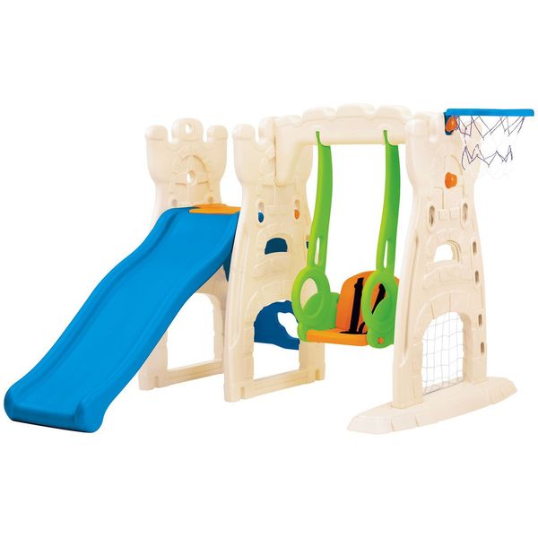 تاپ و سرسره گرون آپ مدل Scramble And Slide Play Center