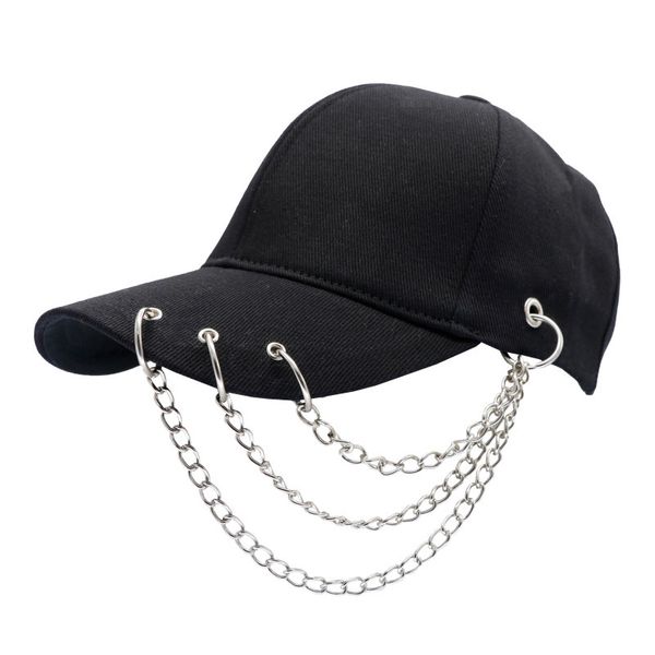 کلاه کپ مدل سه حلقه طرح زنجیردار 