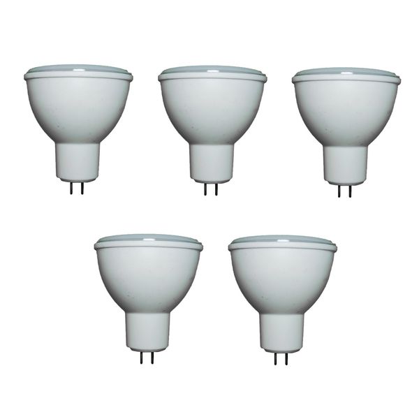 لامپ هالوژن ال ای دی 5 وات مدل حسیس پایه سوزنی بسته 5 عددی