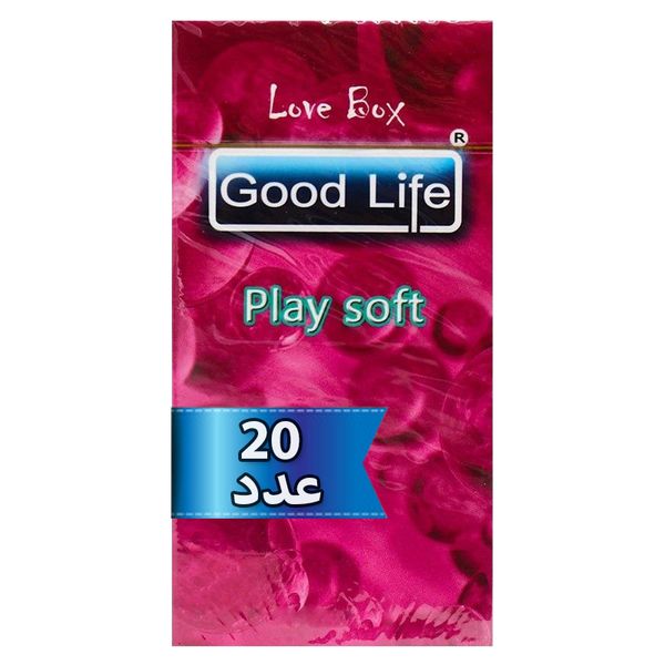 کاندوم گودلایف مدل LOV_Playsoft بسته 20 عددی