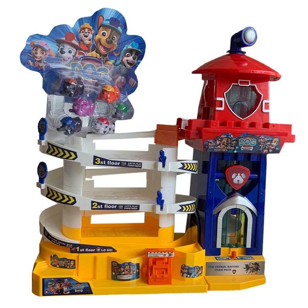 اسباب بازی مدل برج مسابقه سگ های نگهبان کد 22668