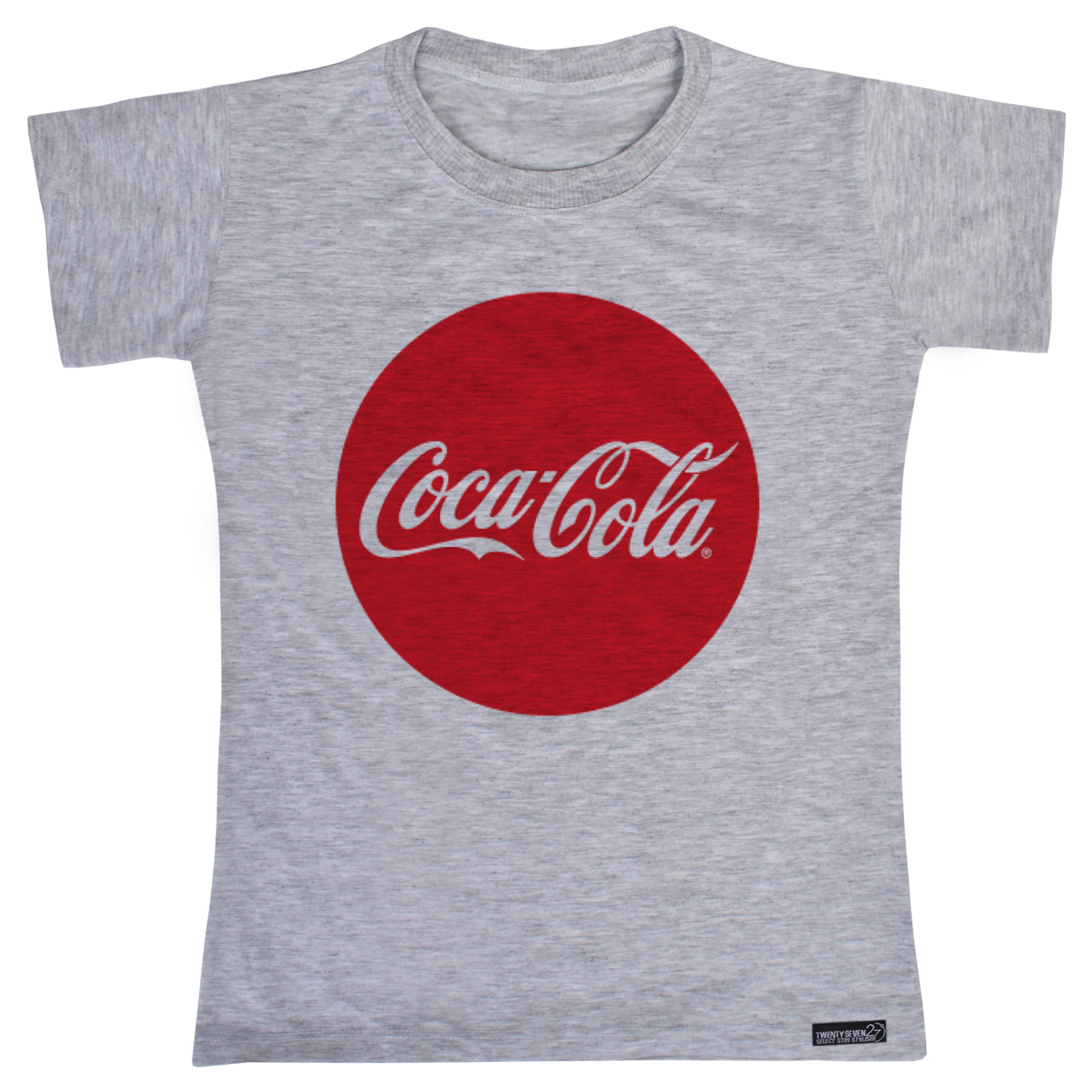 تی شرت آستین کوتاه دخترانه 27 مدل Coca-Cola کد MH787