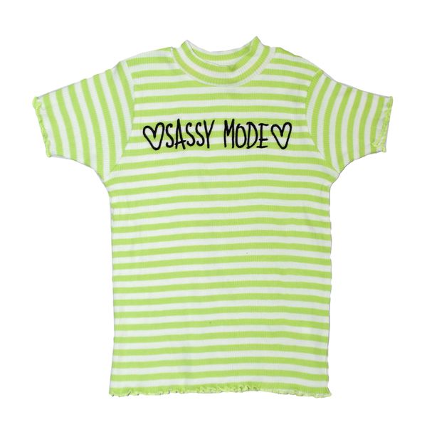 تی شرت آستین کوتاه دخترانه مکس مدل Sassy mode 8983