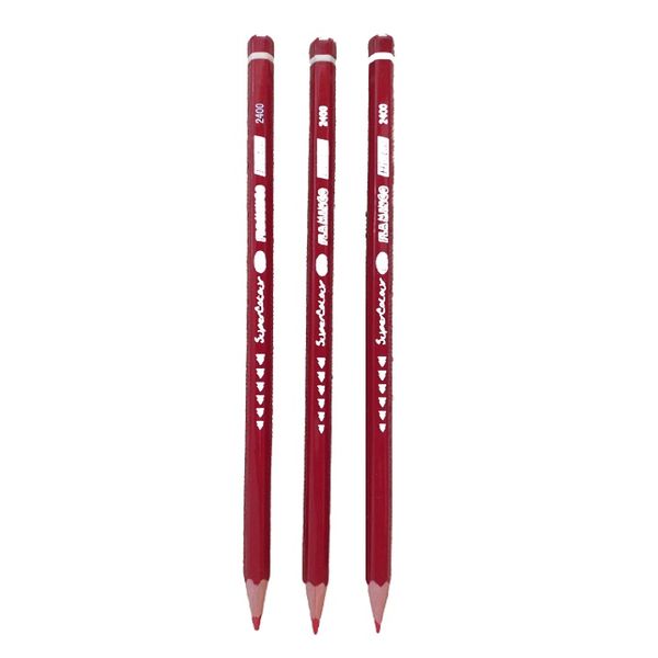 مداد قرمز فلامیگو مدل ترنم بسته 3 عددی