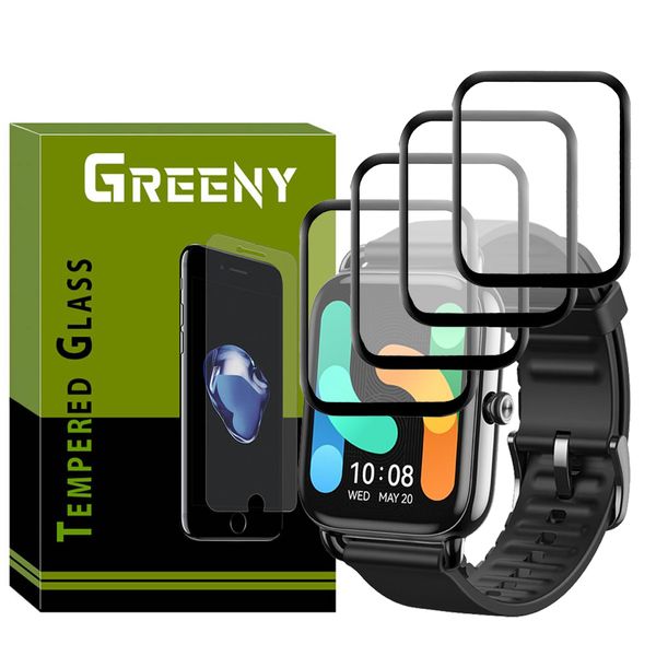 محافظ صفحه نمایش گرینی مدل GR-PM مناسب برای ساعت هوشمند هایلو RS4 Plus - بسته 4 عددی