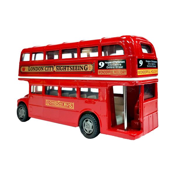 ماشین بازی موتورمکس مدل اتوبوس شهر کد 76000.CLS.BUS.LND