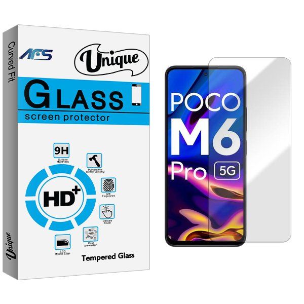 محافظ صفحه نمایش ای اف اس مدل Unique مناسب برای گوشی موبایل شیائومی Poco M6 Pro