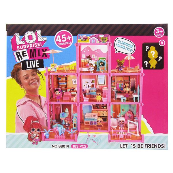 اسباب بازی ال او ال سوپرایز مدل Doll House BB014