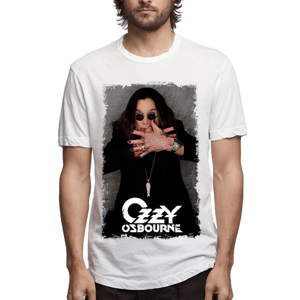 تی شرت آستین کوتاه مردانه ترانوا مدل  Ozzy Osbourne BSOO1