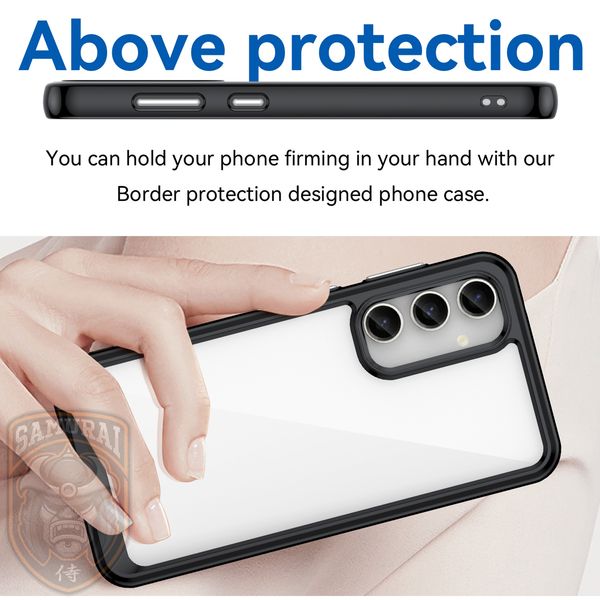 کاور سامورایی مدل Acrylic مناسب برای گوشی موبایل سامسونگ Galaxy A55 / A55 5G