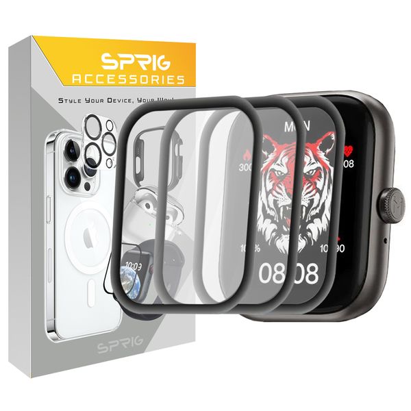 محافظ صفحه نمایش نانو اسپریگ مدل Pmma-SPG مناسب برای ساعت هوشمند ایمیکی ST1 بسته سه عددی