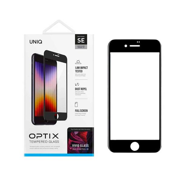 محفظ صفحه نمایش یونیک مدل Optix Vivid مناسب برای گوشی موبایل اپل iPhone SE 2020/2022