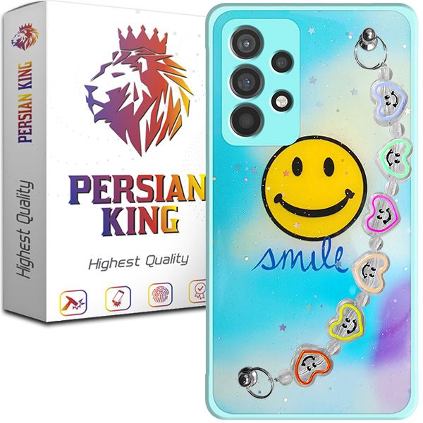 کاور پرشین کینگ مدل Smile مناسب برای گوشی موبایل سامسونگ Galaxy A52 4G / A52 5G / A52S