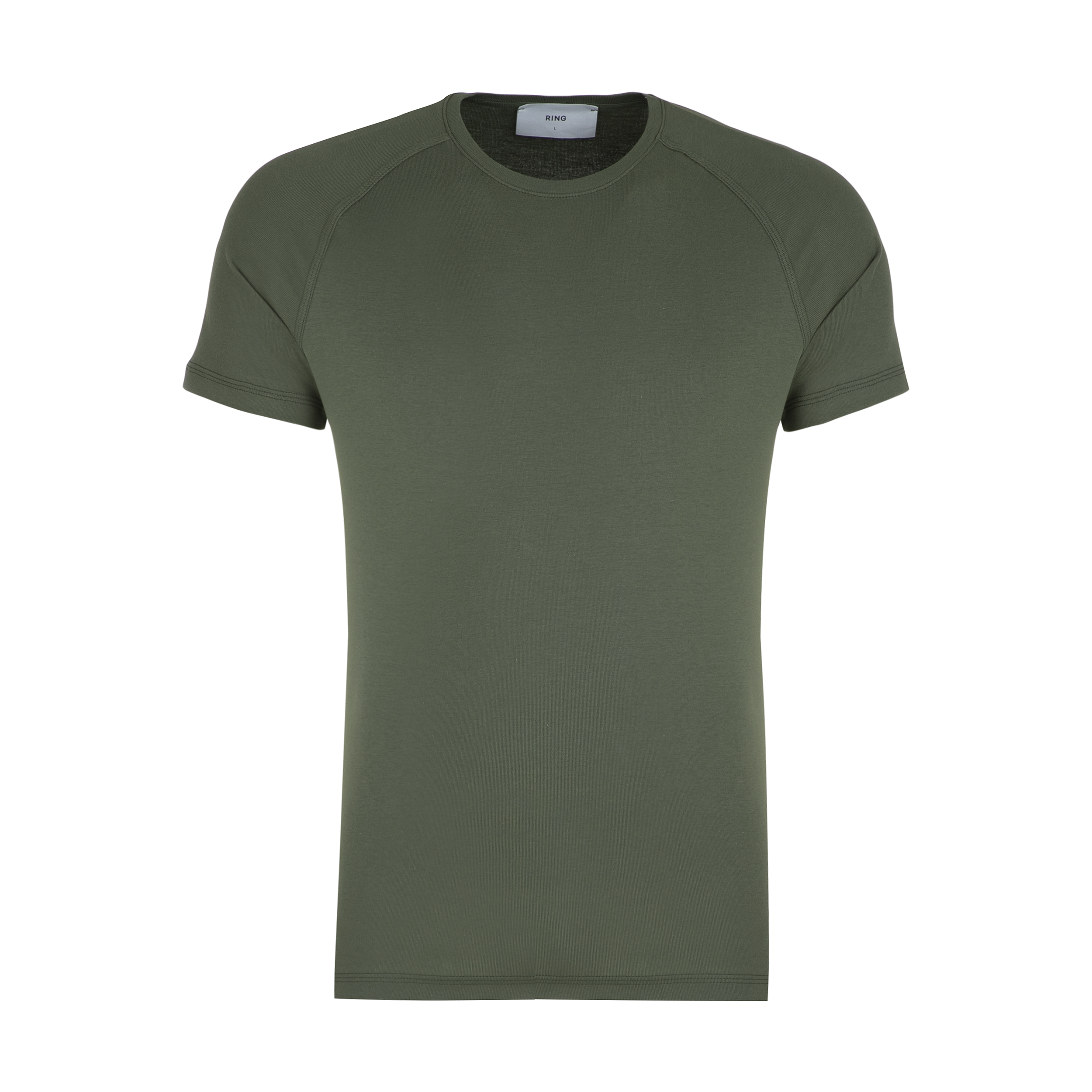 تی شرت آستین کوتاه مردانه رینگ مدل TMK00508-DarkGreen