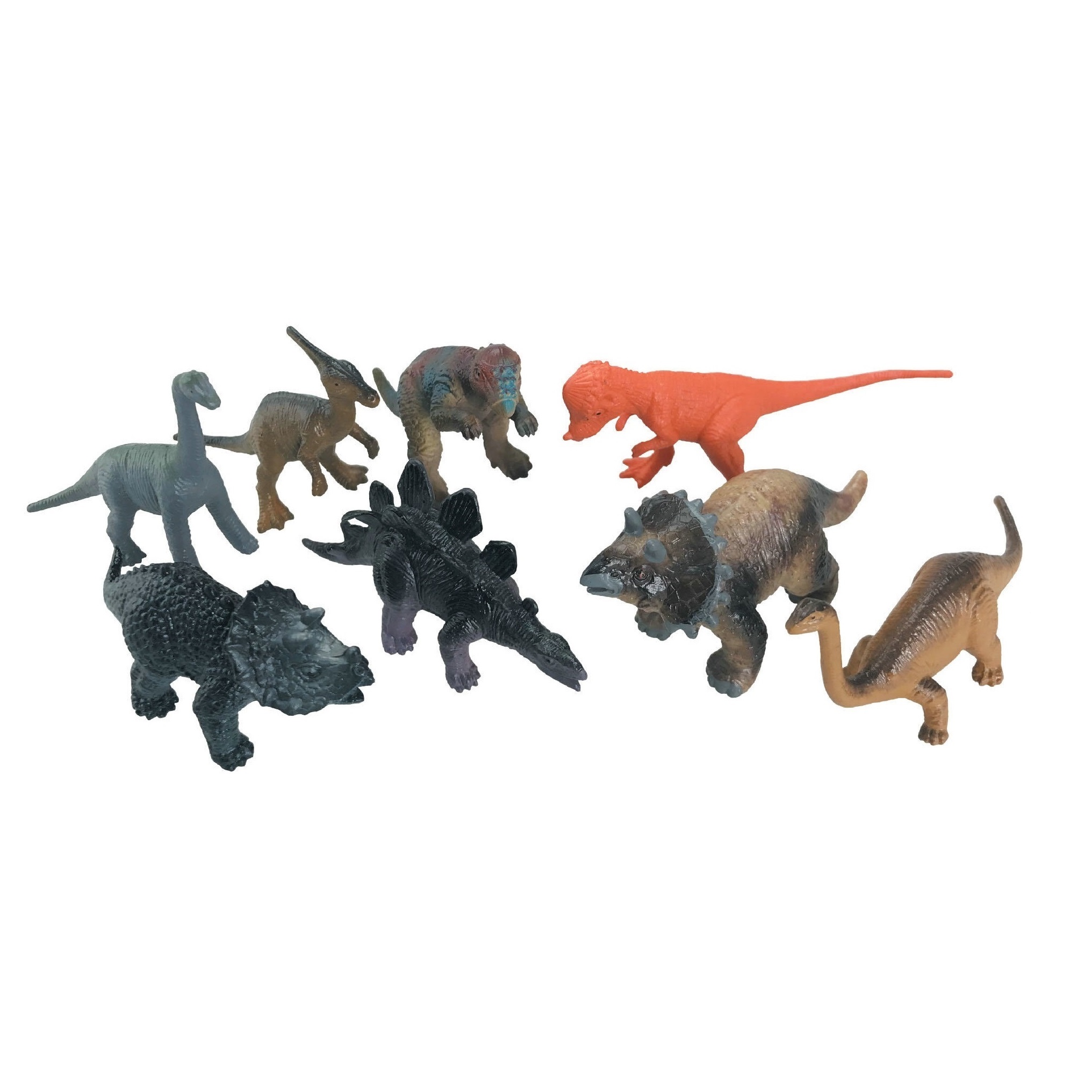 فیگور حیوانات انیمال پلنت مدل Dinosaurs کد D6309 مجموعه 8 عددی