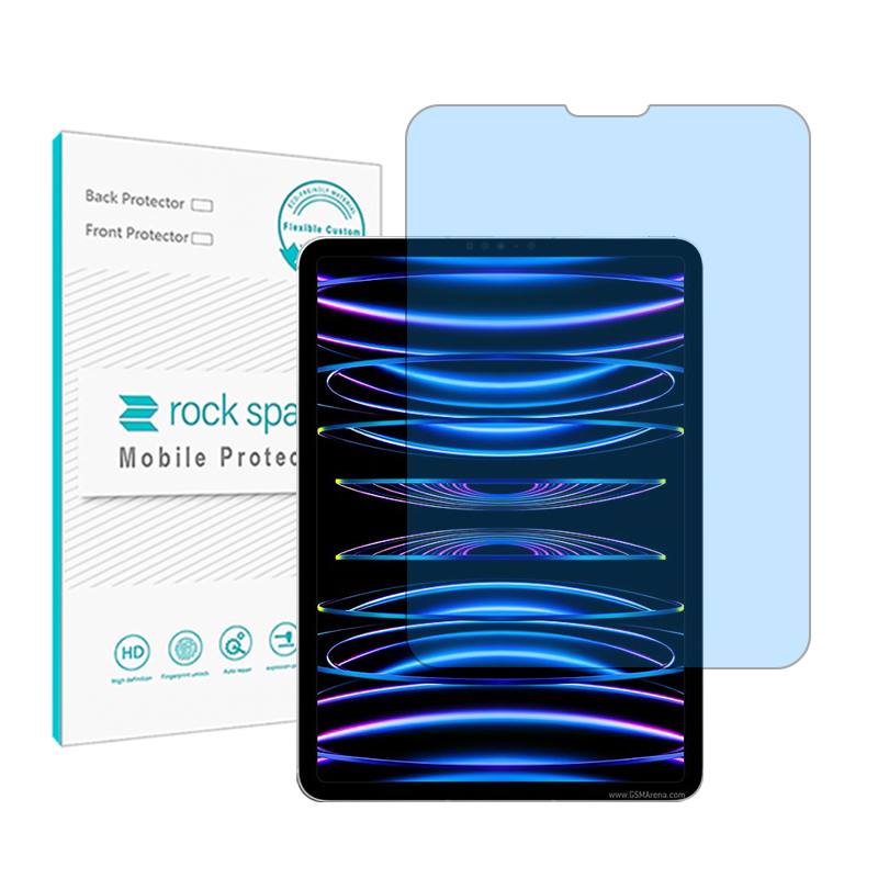 محافظ صفحه ضد اشعه آبی راک اسپیس مدل HyBLU مناسب برای تبلت اپل iPad Pro 11 (2022)
