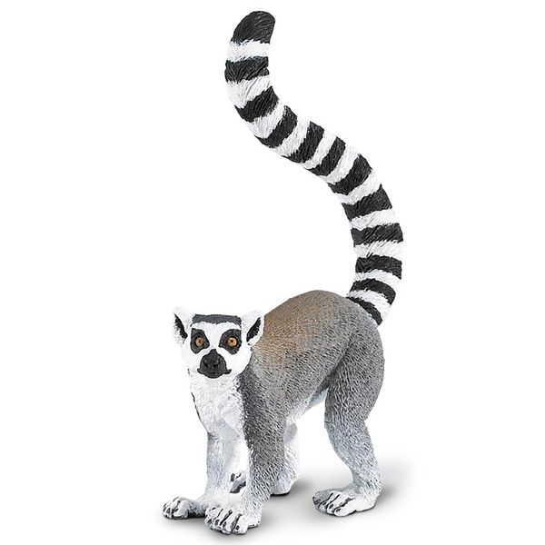 عروسک سافاری مدل Ring Tailed Lemur ارتفاع 10 سانتی متر