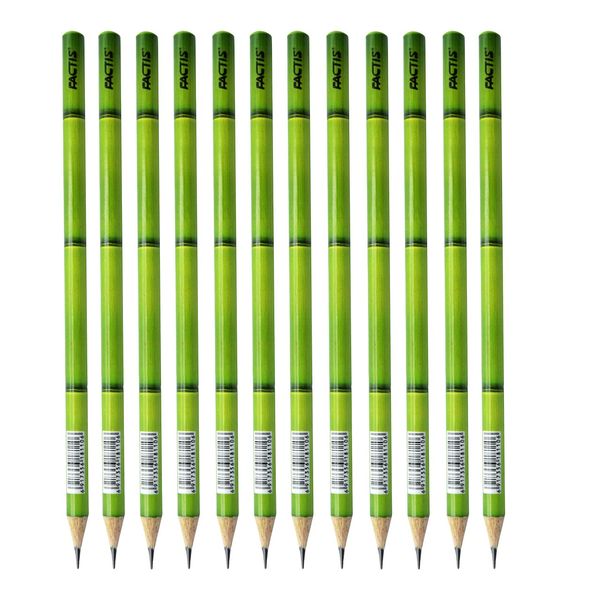مداد مشکی فکتیس مدل بامبو کد 5600 بسته 12 عددی