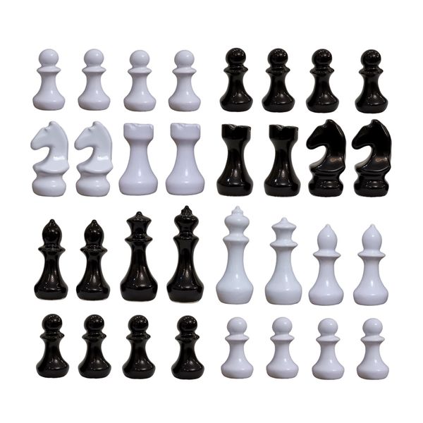 مهره شطرنج مدل SPASSKY بسته 32 عددی