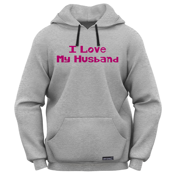 هودی مردانه 27 مدل I Love My Husband کد MH1771