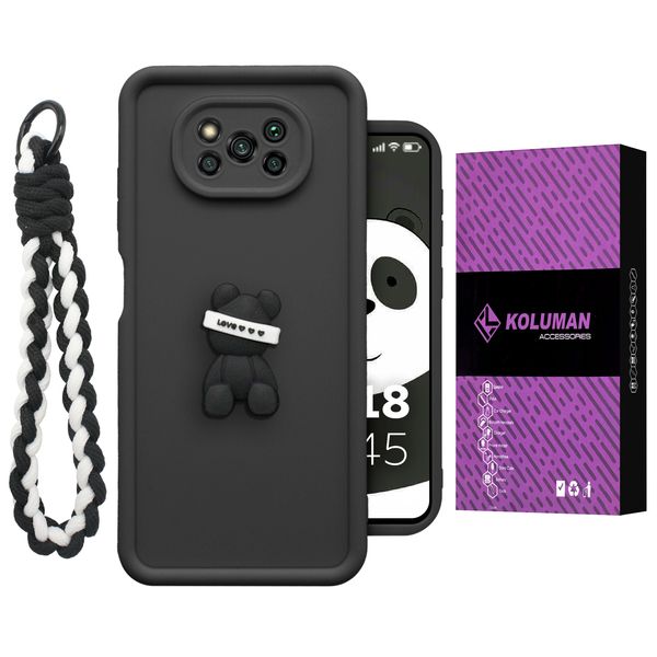کاور کلومن مدل Hussel مناسب برای گوشی موبایل شیائومی Poco X3 /  X3 Pro /  X3 NFC به همراه بندآویز