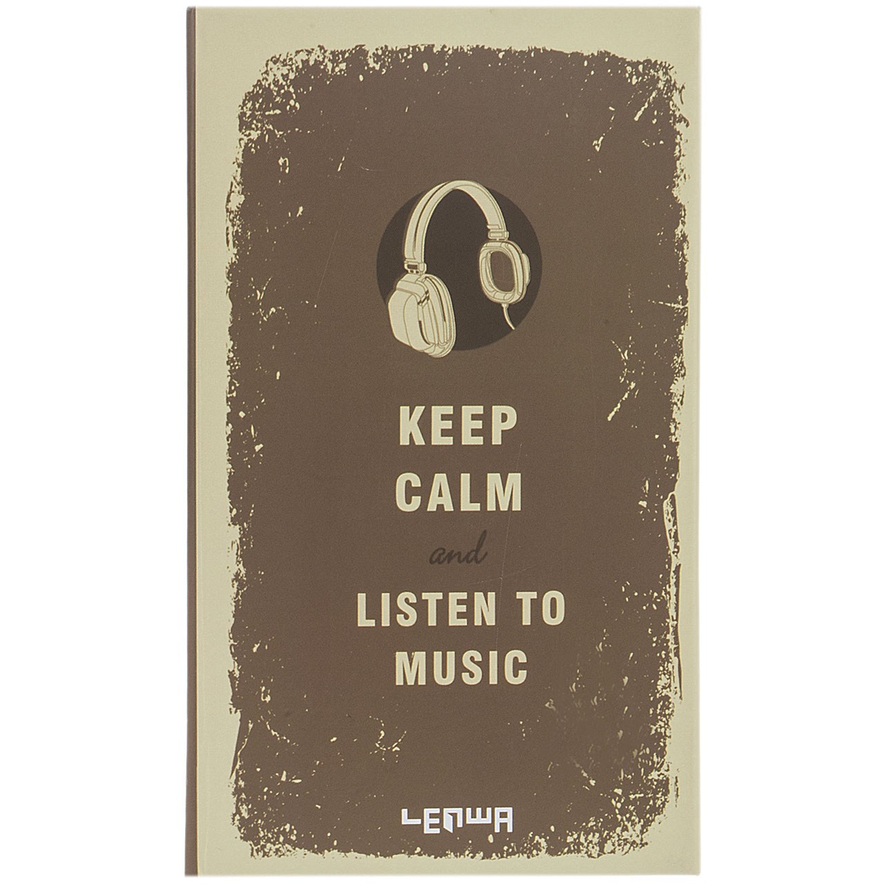 دفتر یادداشت ونوشه طرح Keep Calm and Listen to Music
