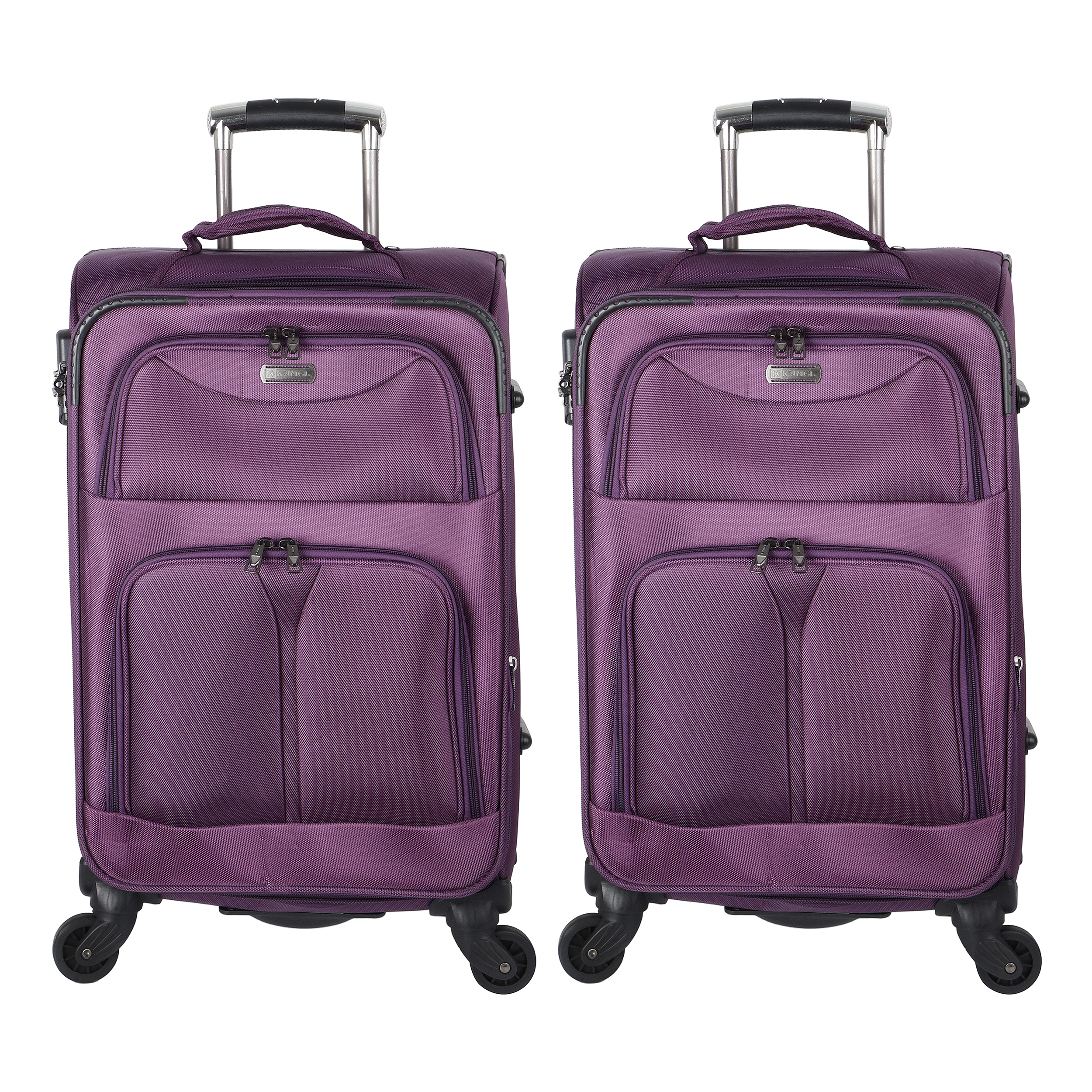 مجموعه دو عددی چمدان کمل مدل 244 سایز متوسط