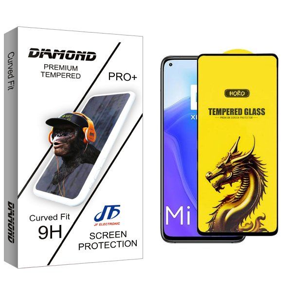 محافظ صفحه نمایش جی اف مدل Diamond Y-Horo مناسب برای گوشی موبایل شیائومی mi 10t