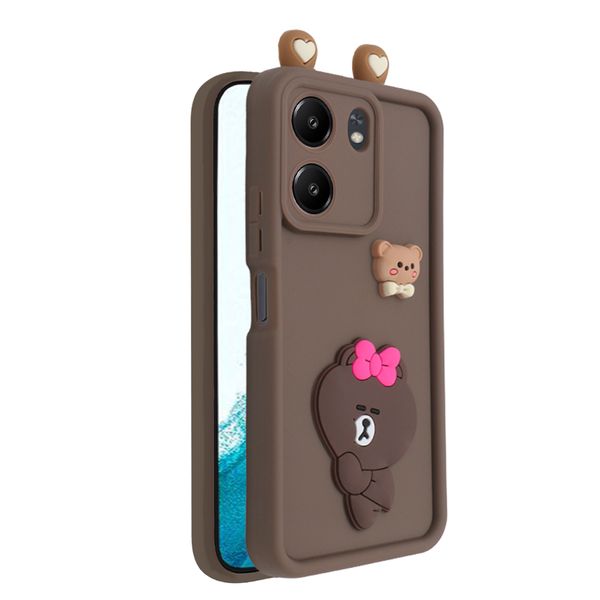     کاور مدل KittyBear مناسب برای گوشی موبایل شیائومی 13C / Poco C65 