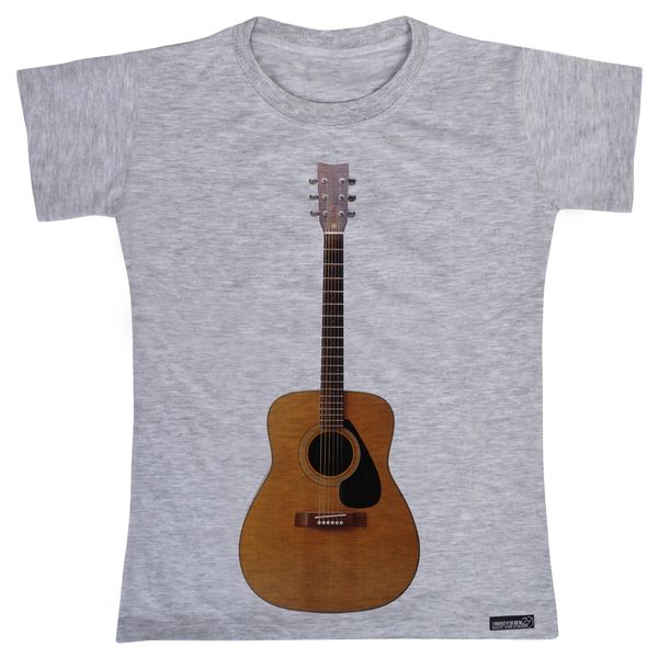 تی شرت آستین کوتاه دخترانه 27 مدل Guitar کد MH828