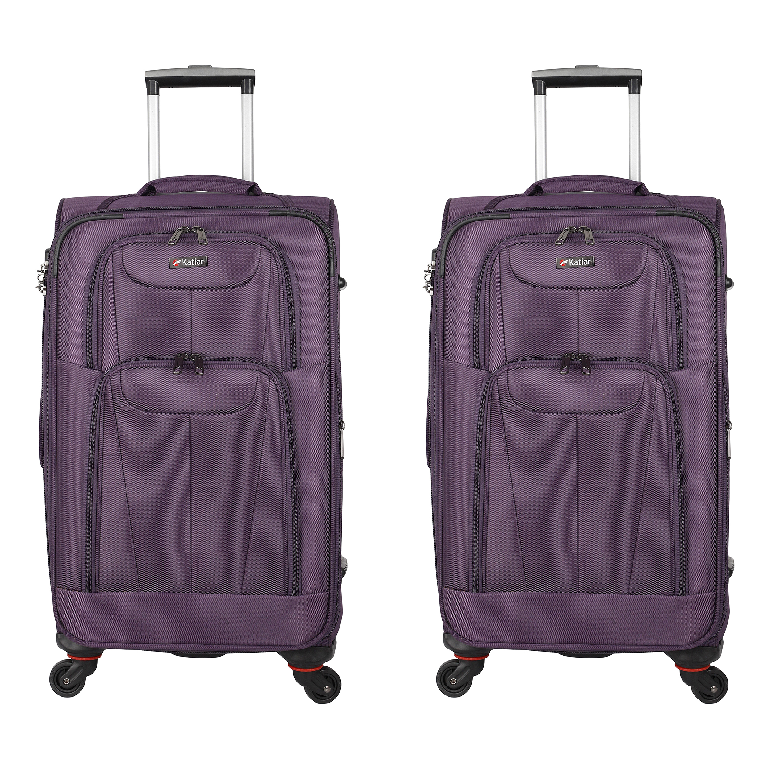 مجموعه دو عددی چمدان کاتیار مدل 235 سایز متوسط