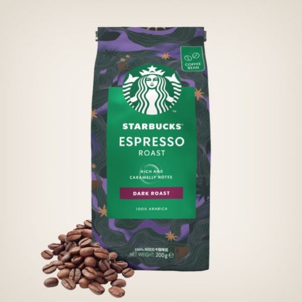 دانه قهوه اسپرسو استارباکس - ۲۰۰ گرم