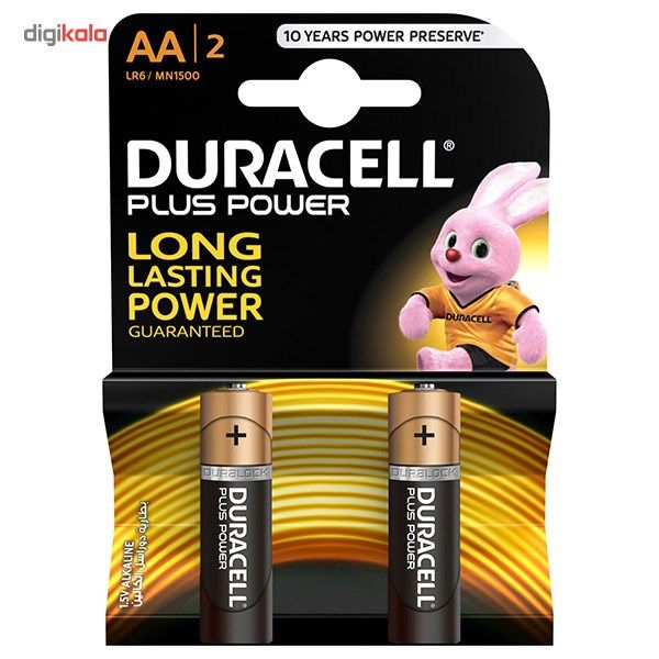 باتری قلمی  مدل Plus Power Duralock بسته 2 عددی