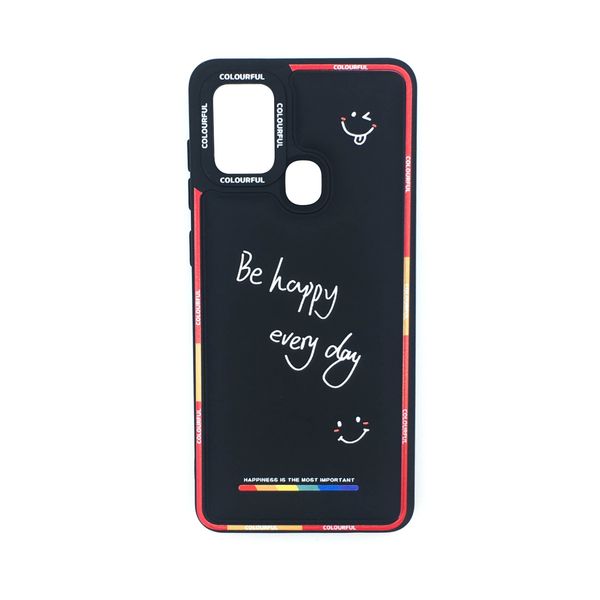 کاور کالرفول طرح Happy مناسب برای گوشی موبایل سامسونگ Galaxy A21s