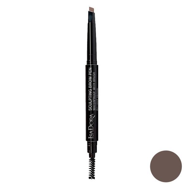 مداد ابرو ایزادورا مدل Sculpting Brow Pen شماره 82