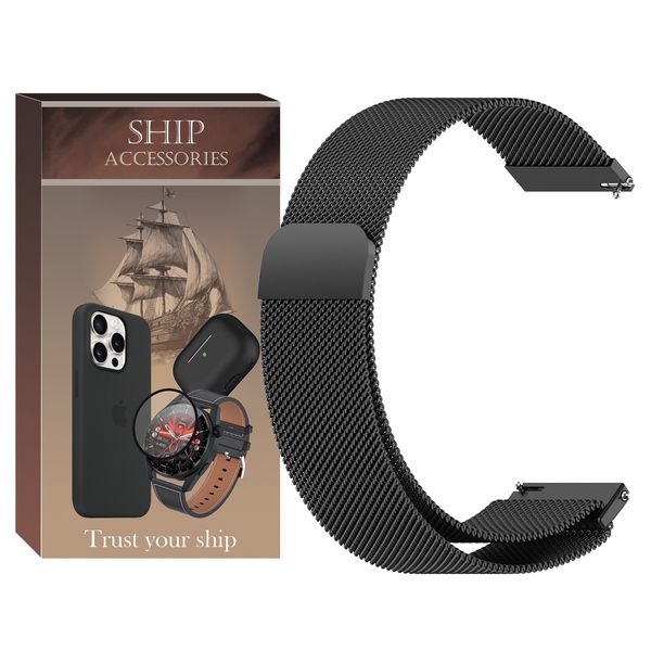 بند شیپ مدل Milanese SH مناسب برای ساعت هوشمند سامسونگ Galaxy Watch FE