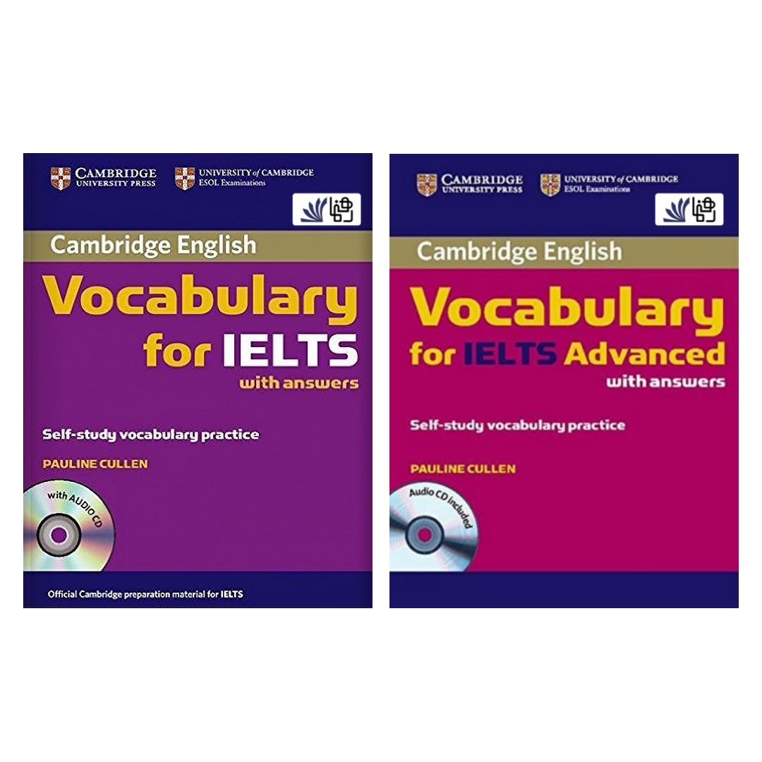 کتاب Cambridge Vocabulary for IELTS اثر Pauline Cullen انتشارات رهنما 2 جلدی