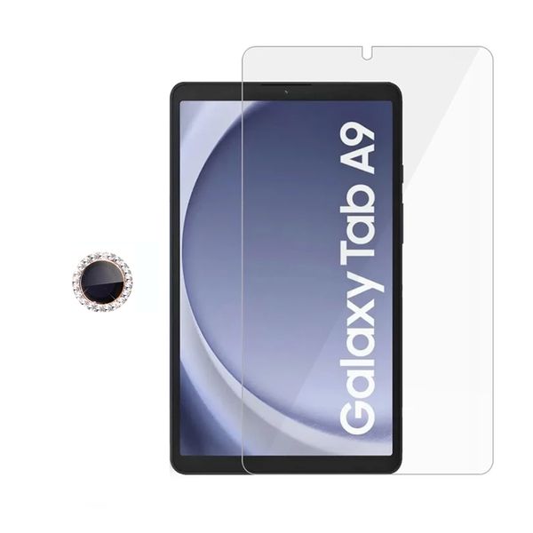 محافظ صفحه نمایش مدل Redmi_Diamond مناسب برای تبلت سامسونگ (Galaxy Tab A9 8.7 (X110-X115 به همراه محافظ لنز دوربین